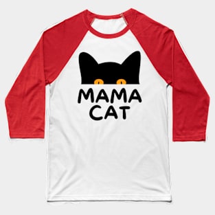 mama cat t shirt for cat lover Baseball T-Shirt